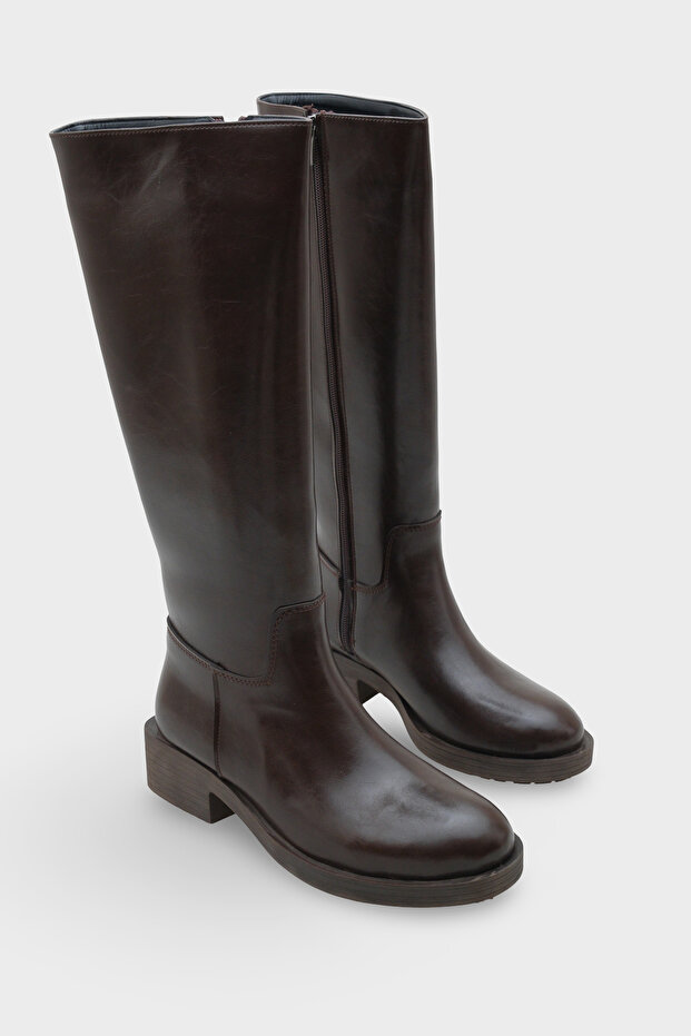 Round Toe Women's Boots