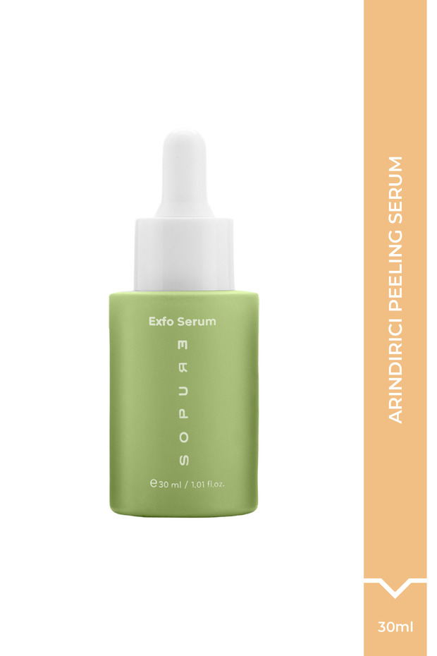 Exfo Serum-Aha Bha Active Ingredient, Anti-Blackhead, Pore Purifying, Salicylic Acid Content, Leave-On Peeling Serum-30 ml