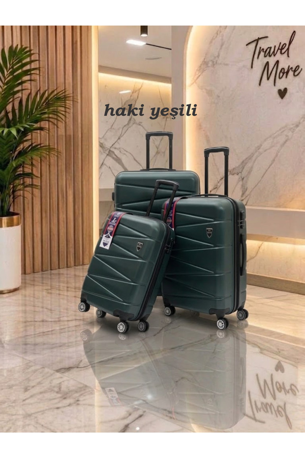 ABS VALİZ SETİ 3 LÜ