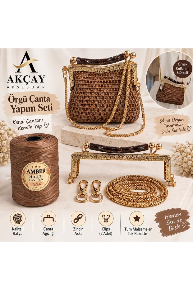 Luxury Bag Production Set Brown
