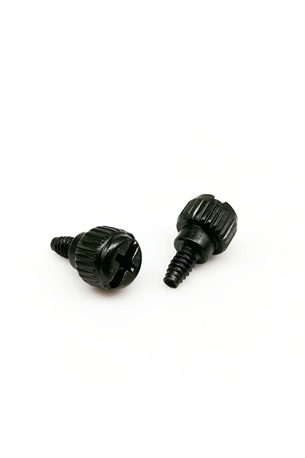 6-32x6mm أسود 20 قطعة أسود فضي من الفولاذ الكربوني برأس فيليبس 6 # -32x5mm 6 # غطاء حماية لعلبة الكمبيوتر مقاس 32×6 ملم