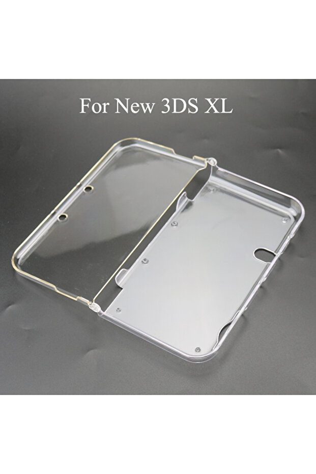 For New 3DS XL YuXi In Bulk Clear Plastic Crystal Case Protective Case Cover Hard Shell Skin For NDS