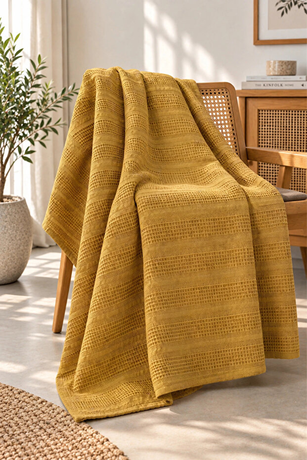 100% Cotton Softy Single Pike Blanket | 160X230 cm