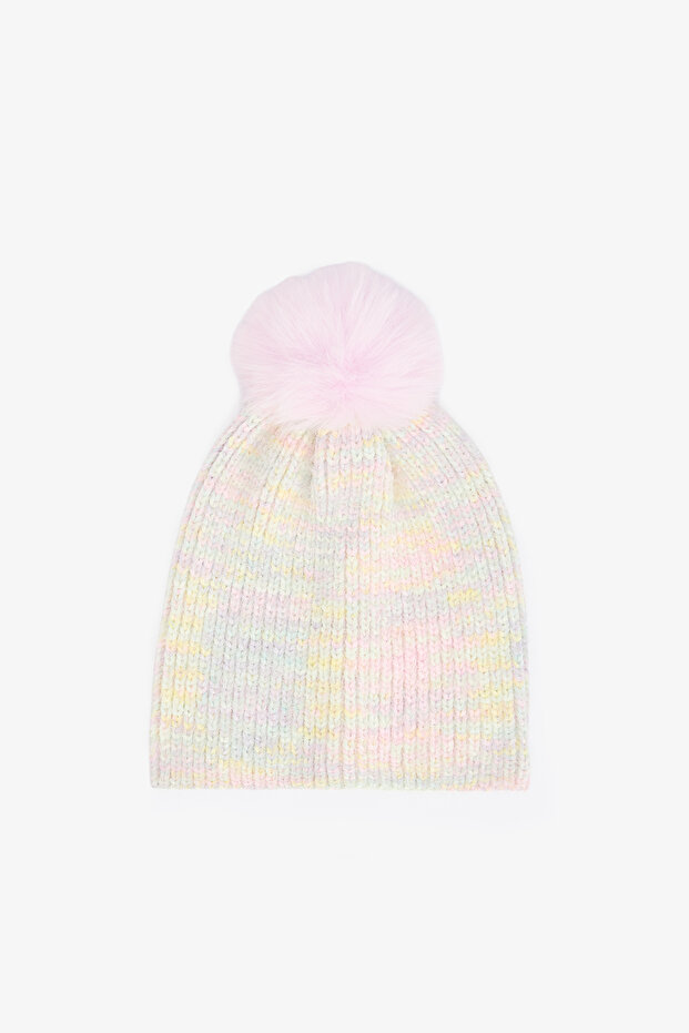 Colorful Girl's Soft Textured Beanie