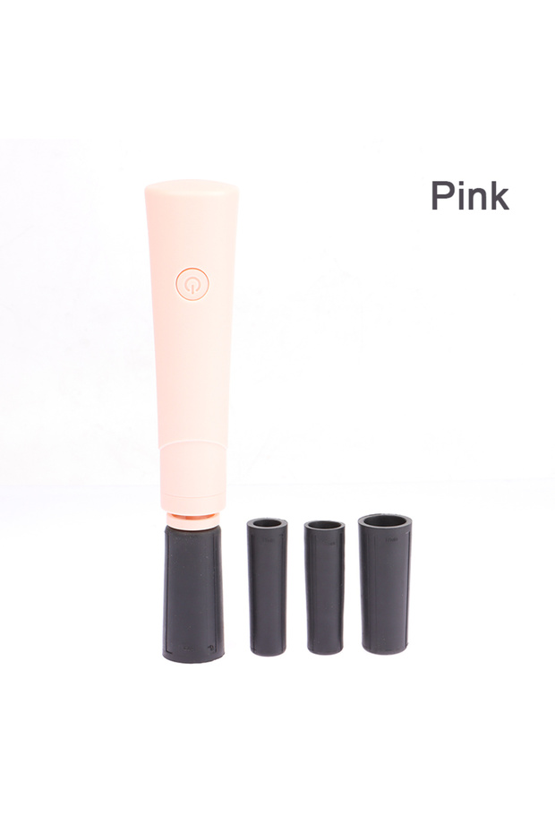 Pink Eyelash Glue Shaker Electric Wake-up Device for Nail Polish Tattoo Ink Pigment Liquid Shaking M