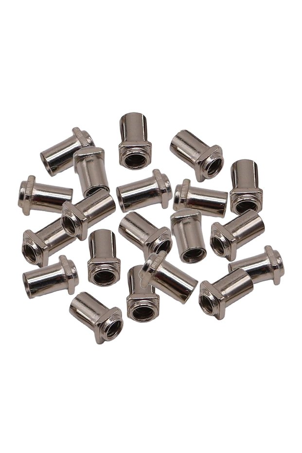 M5 20 Pieces Drums Screws Nut Drum Part Practical Drum Set Easy to Install Durable Replacement Acces
