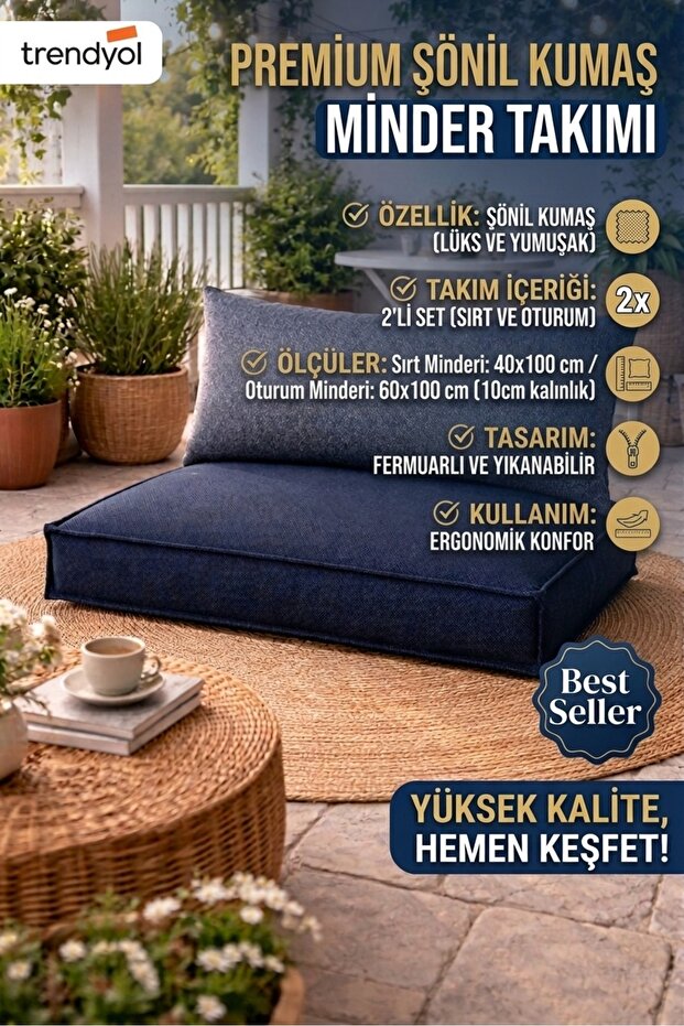 Royal Yer minderi 60*100
