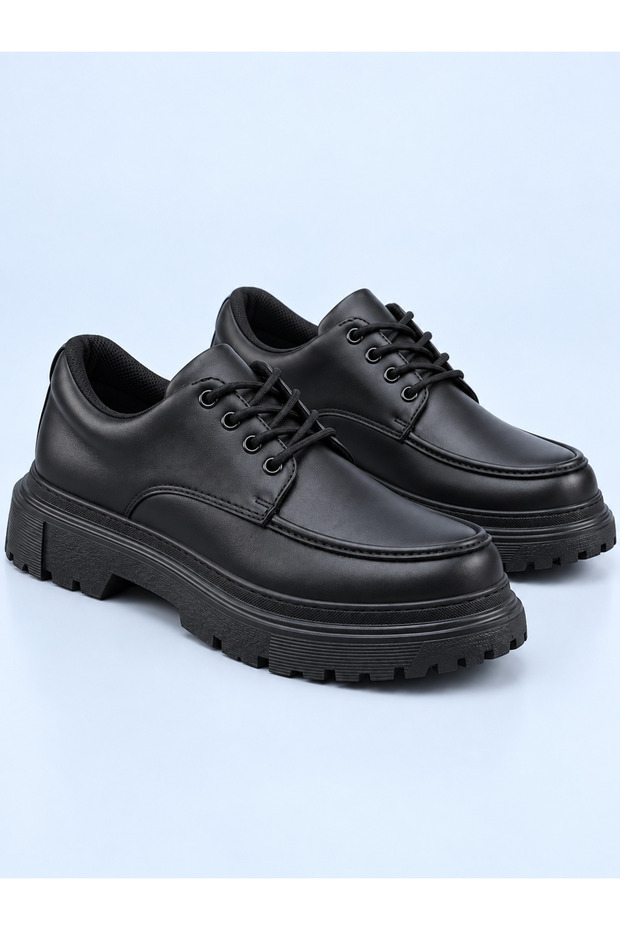 Kb-X6 Kuback Charcoal Leather Casual Men's Shoes