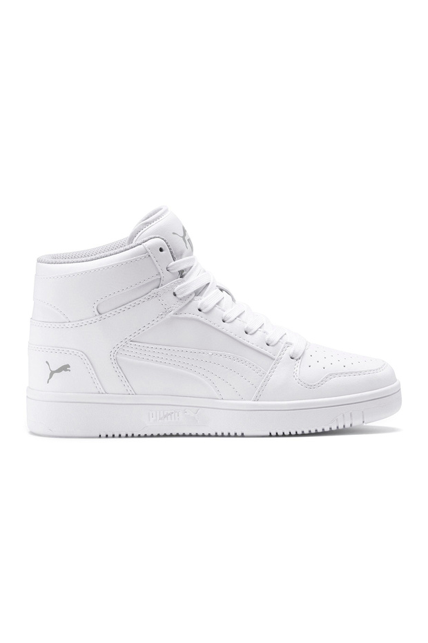 Rebound Layup Sl Jr Unisex White Sports Shoes 370486-02