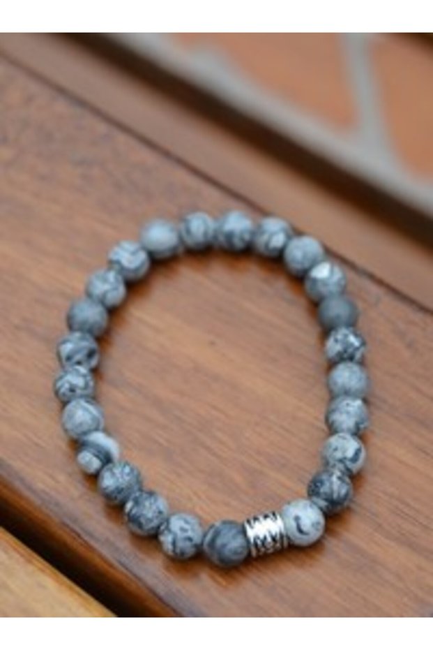 Labradorite Natural Stone Bracelet for Women/Men - Multicolored