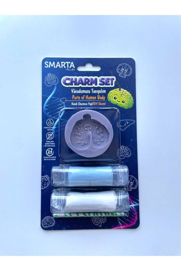 Charm Set Let's Get to Know Our Body – Lung DIY Training Kit