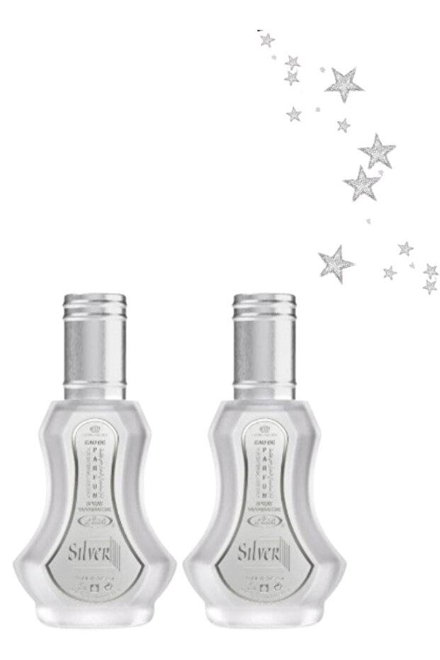 قطعتان من العطر الفضي 35 مل