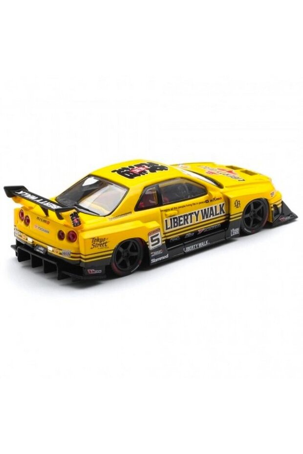 1/64 Nissan Lb-Er34 Super Silhouette Skyline Sport Yellow Mgt01182