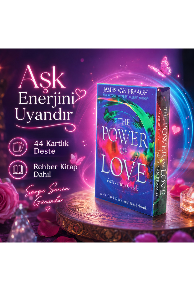 The Power of Love Activation Cards –44 Card Guidance Deck Spiritual Guidance Card Deck Tarot Card