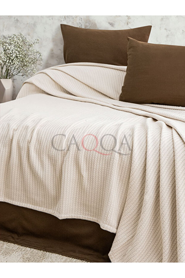Cappuccino Premium Knitted Pattern Ring Yarn 100% Cotton Single Pique
