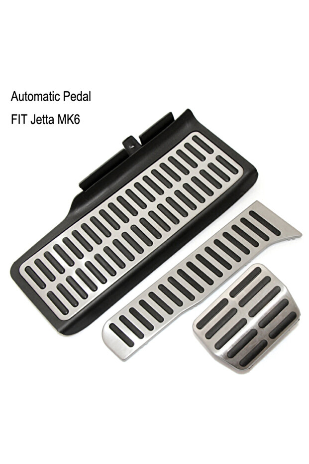 style 3 AT 3pcs Car-styling Pedal for Volkswagen Golf 5 6 MK5 MK6 Scirocco CC Passat B6 B7 Shara Tig