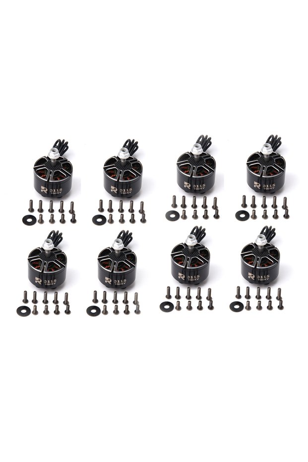 8pcs R3115 3115 900KV 3-6S Brushless Motor for FPV Freestyle Mark4 XL10 LX10 Rekon10 10inch Long Ran