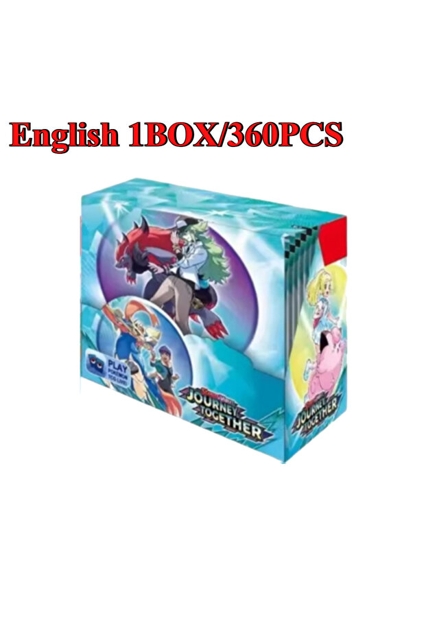 JOURNEY 1BOX 90/360PCS Pokémon Card Packs 151, ASCENDED HEROES 。Evolutions,PALDEAN FATES,Engl