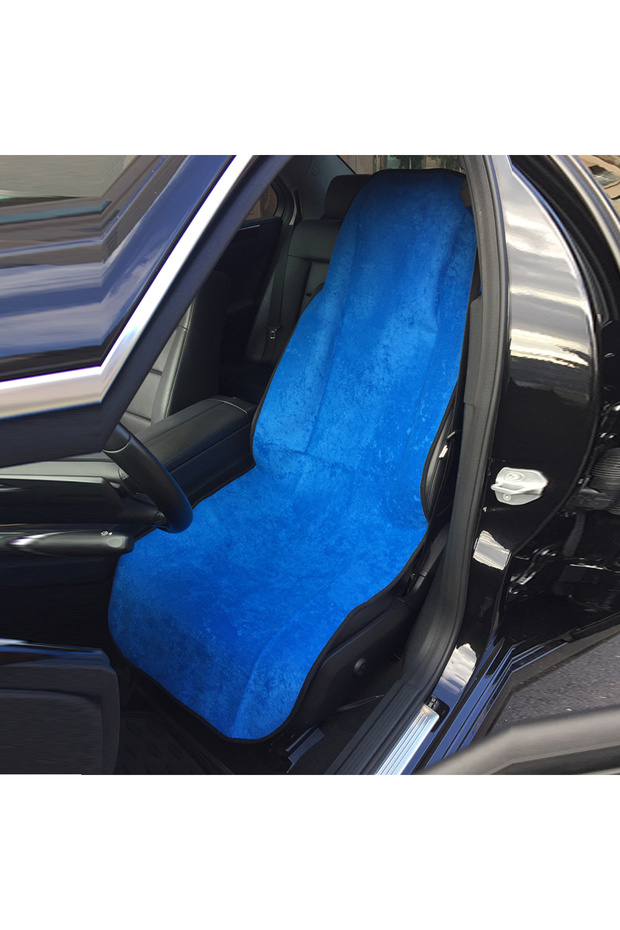 Blue Universal Towel Car Seat Cushion Sweat Proof Washable Pet Seat Protector Four Season Car Covers