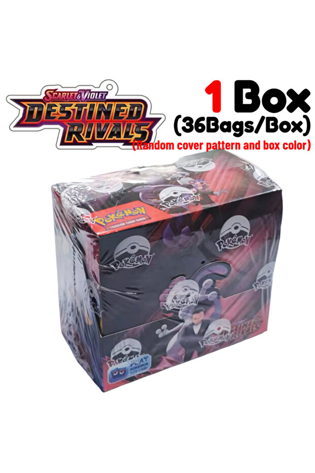DESTINED-1 Box Pokémon Cards 9+1 Per Pack TCG Mega Evolution Phantasmal Flames Booster Box Trading
