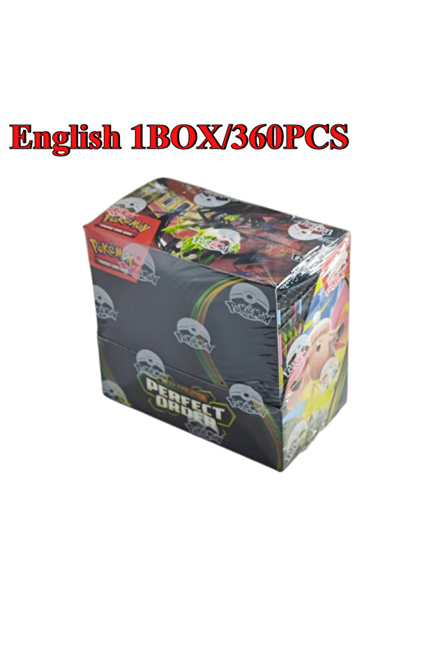PERFECT ORDER 1BOX 90/360PCS Pokémon Card Packs 151, ASCENDED HEROES 。Evolutions,PALDEAN FATE
