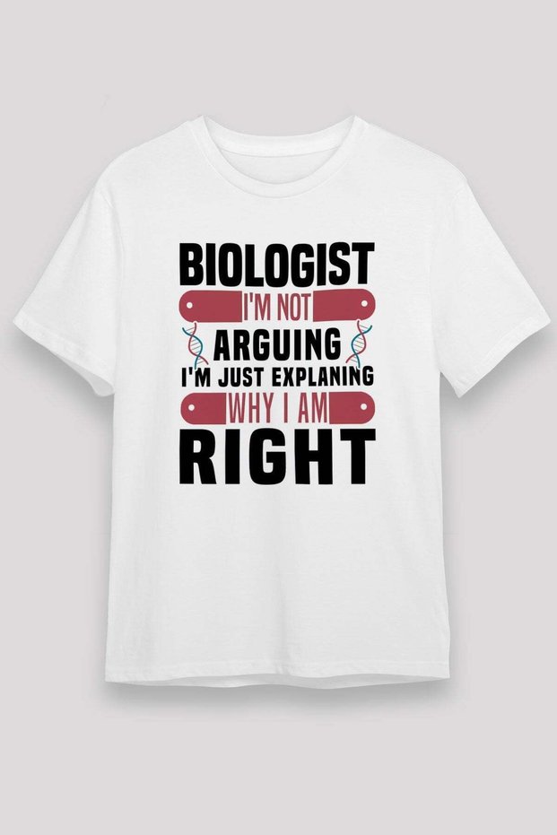 Biologist White Unisex T-Shirt T-Shirt