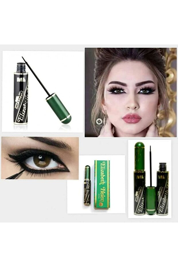 Professional Black Liquid Eyeliner – Ultra Fine Precision Brush, Intense Black Finish