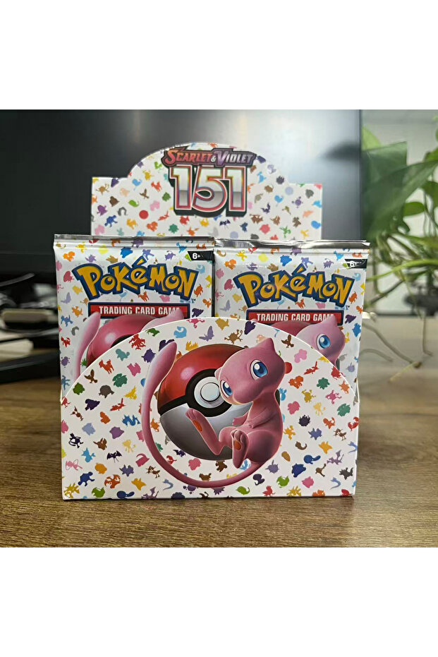 1 box 360Pcs Pok Card Prismatic Evolutions PHANTASMAL FLAMES Scarlet Violet 151 Black Bolt English B
