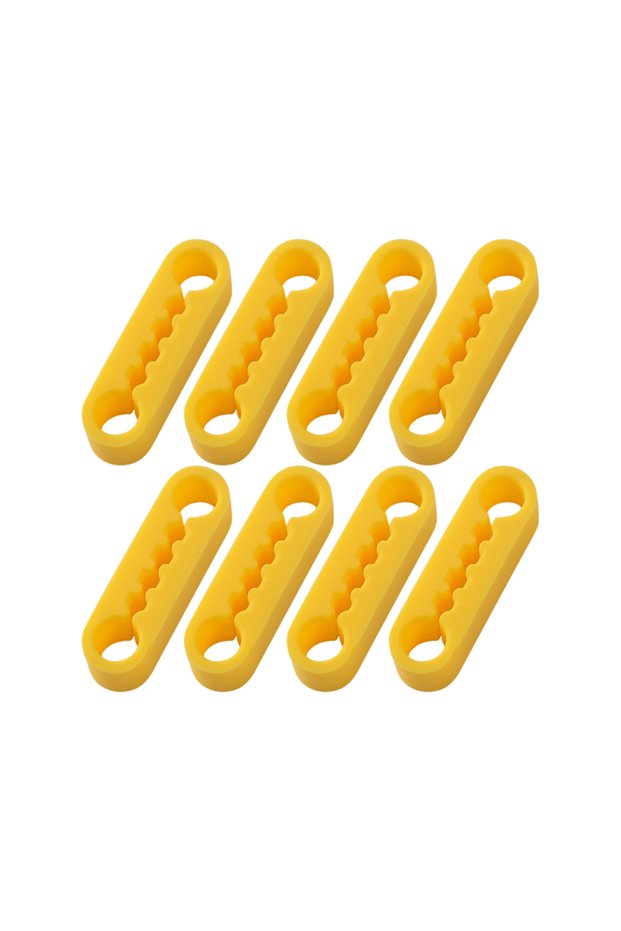 8 Yellow Car Door Shock Absorber Universal Car Door Buckle Soundproof Deadener Damper Cushion Anti-V