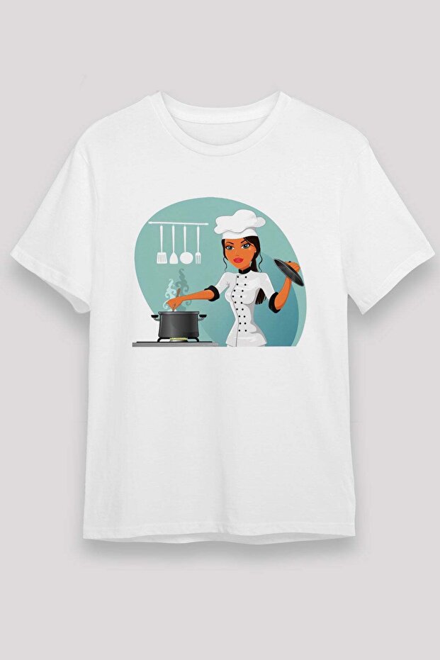 Chef White Unisex T-Shirt T-Shirt