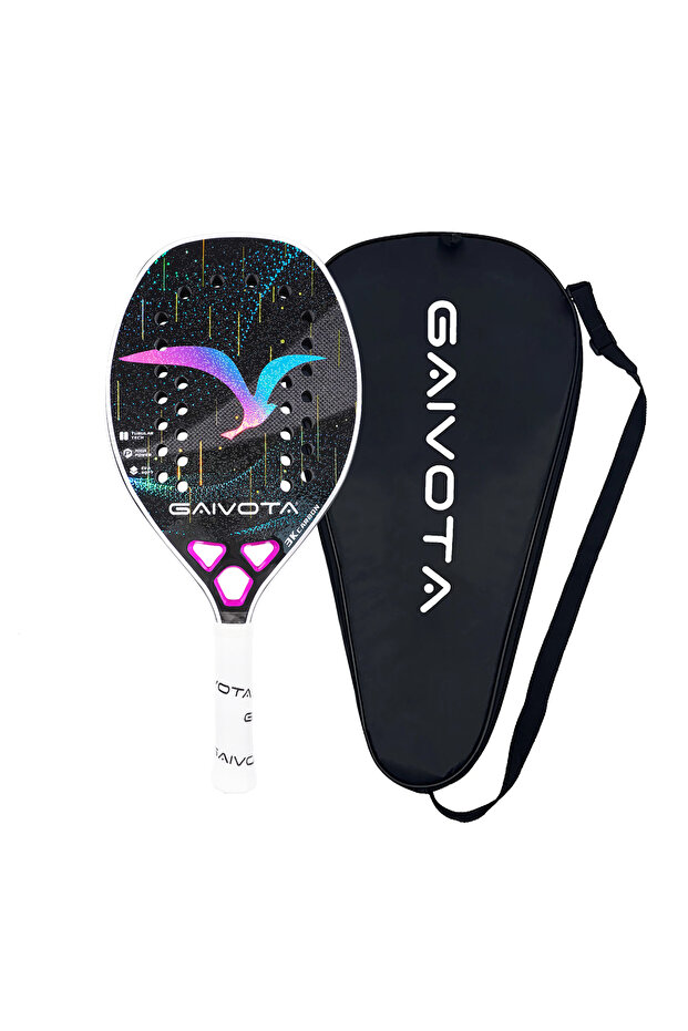 BTG-2503-3K-1PCS GAIVOTA 2025 Carbon Fiber Beach Tennis Racket 3K+Backpack