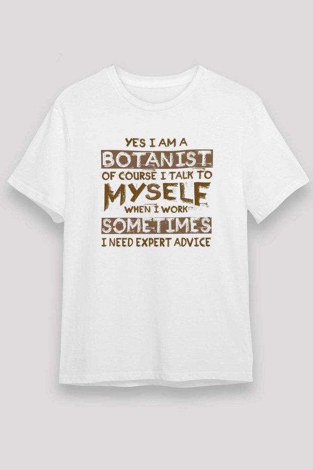 Botanist White Unisex T-Shirt T-Shirt