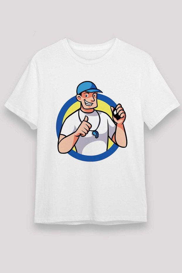 Referee White Unisex T-Shirt T-Shirt