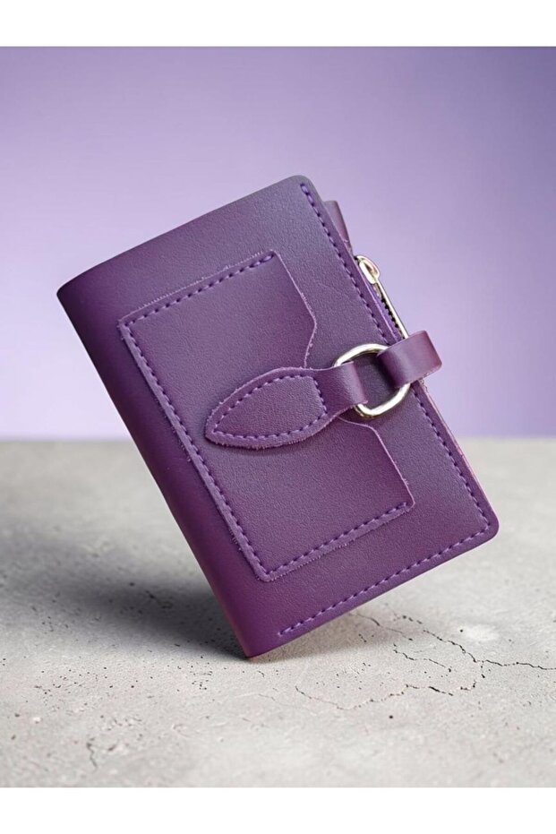 Women's Soft Faux Leather Wallet with Card Compartments