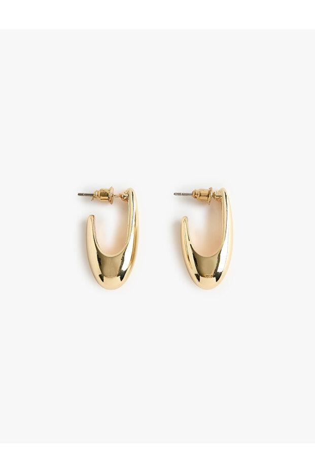Drop Hoop Earrings