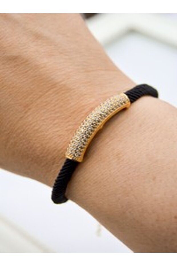 Jewelry Store Zircon Bracelet - Black -
