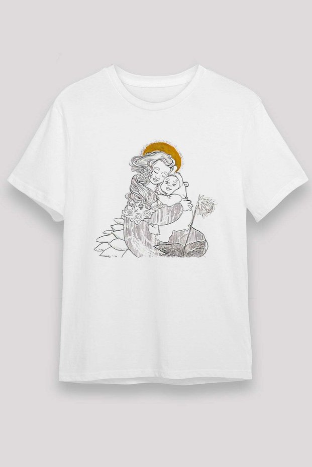 Mother's Day Unisex Printed White T-Shirt - Tshirt