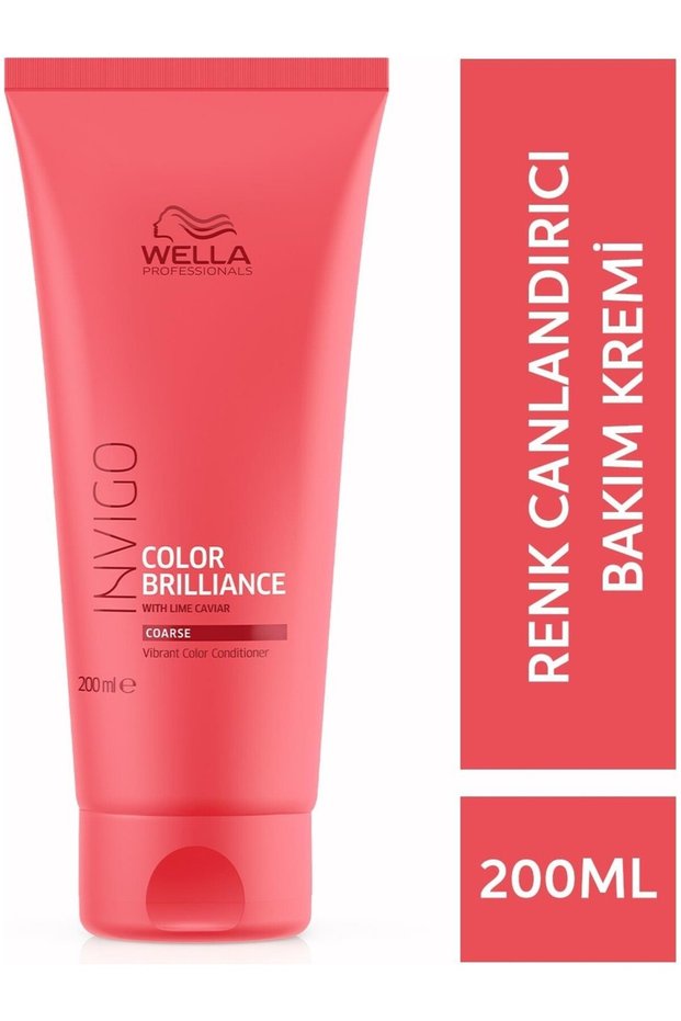 Invigo Color Brilliance Coarse - Color Protecting Conditioner for Coarse, Colored Hair 200 ml - Color Conditioner