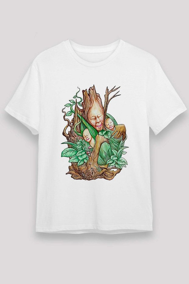 Mother's Day Unisex Printed White T-Shirt - Tshirt
