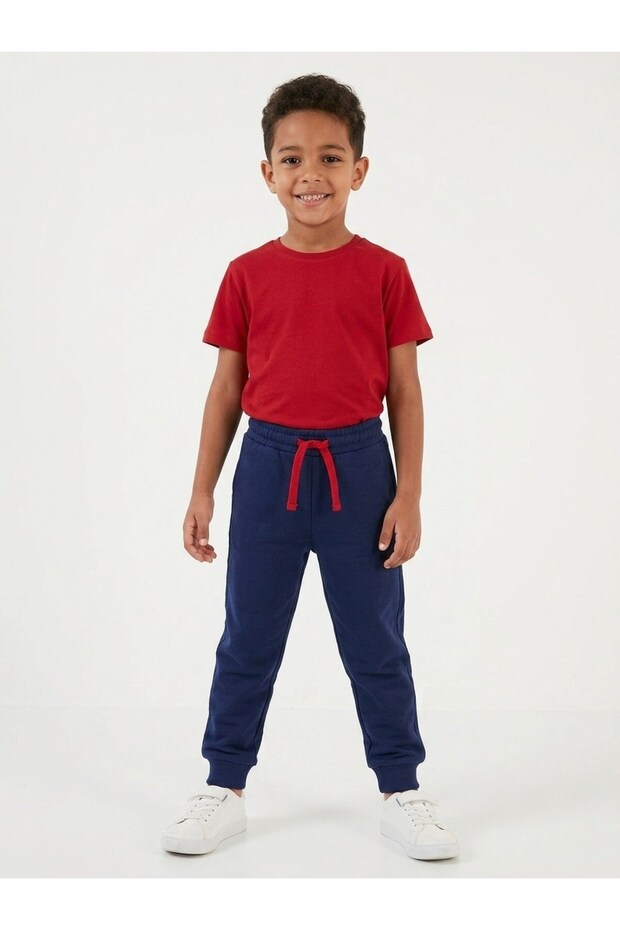 Boy's Navy Blue Jogger