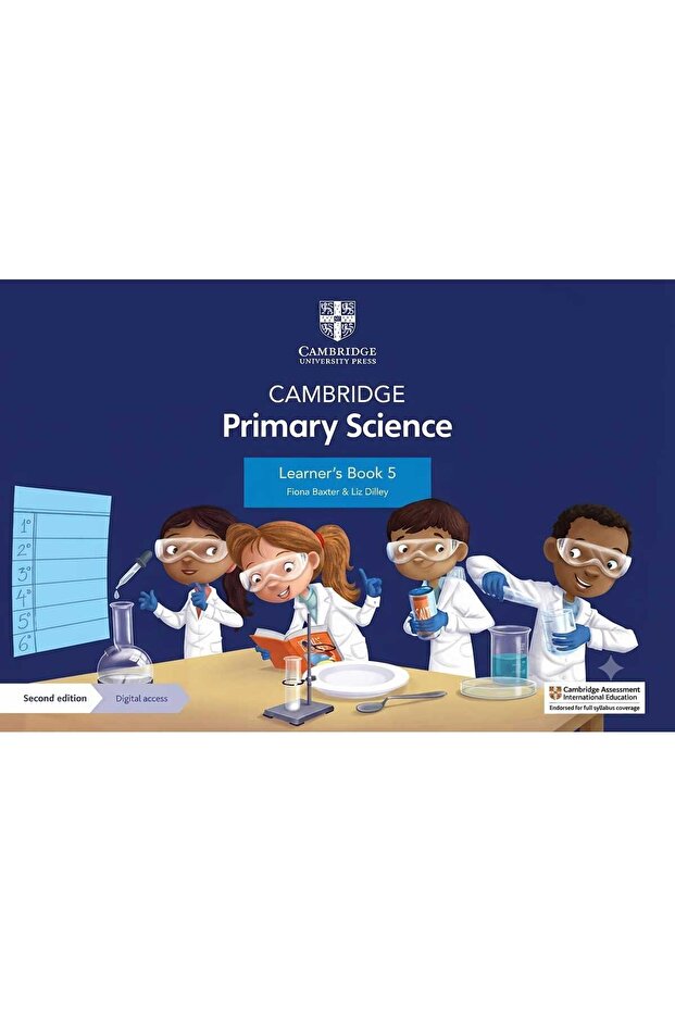 Cambridge Primary Science Learner's Book 5 with Digital Access KSA Edition (9781108742955) _كامبريدج برايميري ساينس المستوى الخامس كتاب الطالب