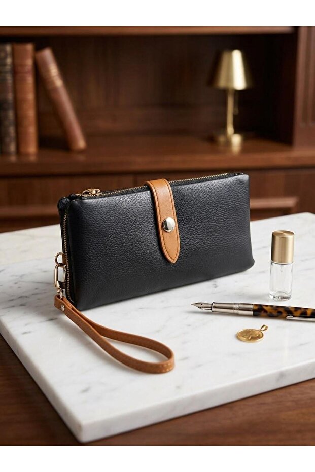 Women's Imported Genuine Leather Multi-Card Holder Large Size Wallet