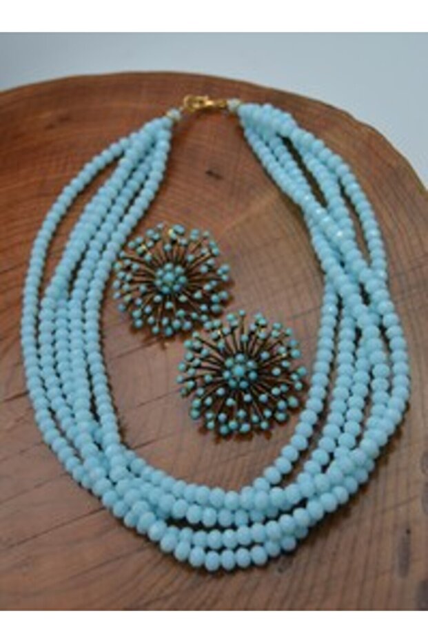 Multiple Czech Crystal Set - Blue -
