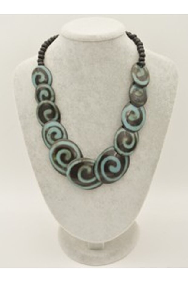 Special Design Necklace - Blue -