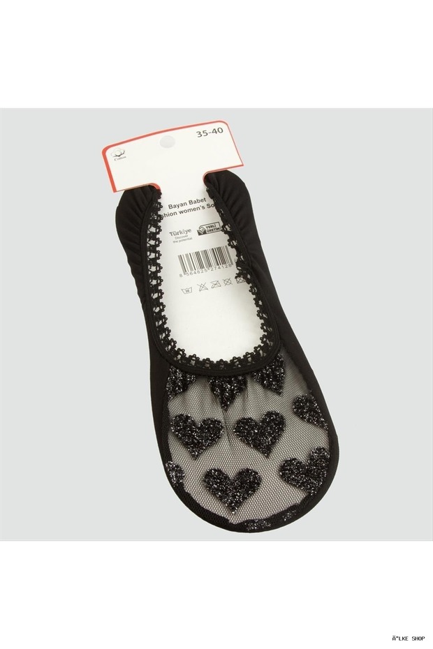 Ilkestor Heart Babet (210939) Socks Black