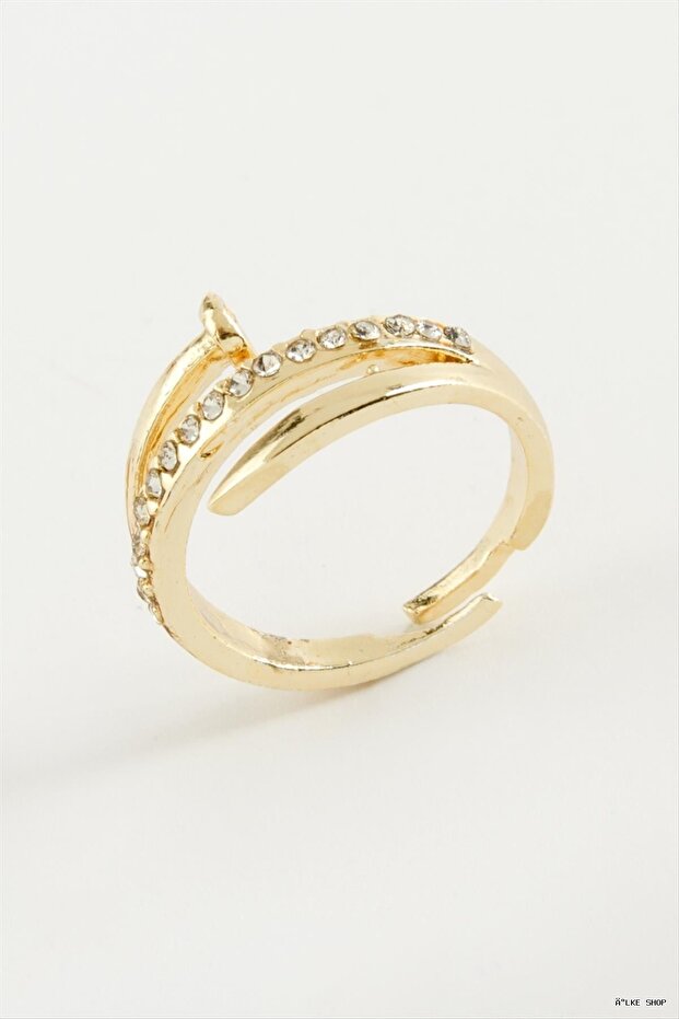 Ilkestor Nail with Stone (204828) Ring Yellow