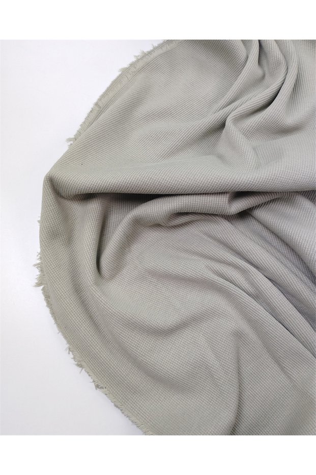 Pastel Green Colored Camisole Ribbed Fabric Cuff & Collar Width: 100cm
