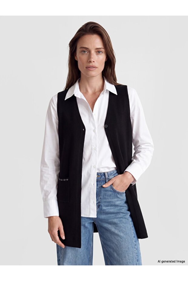 Timeless Clothing & Timeless Choices V Dikim Women's Knitwear Vest
