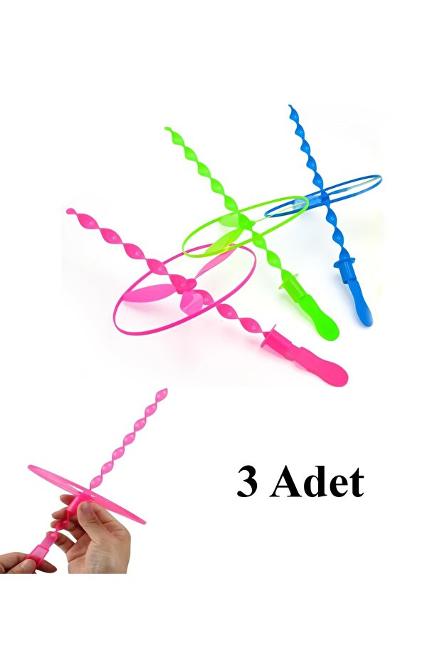 Giant Ufo Propeller Large Flying Saucer Toy - 3 Pieces