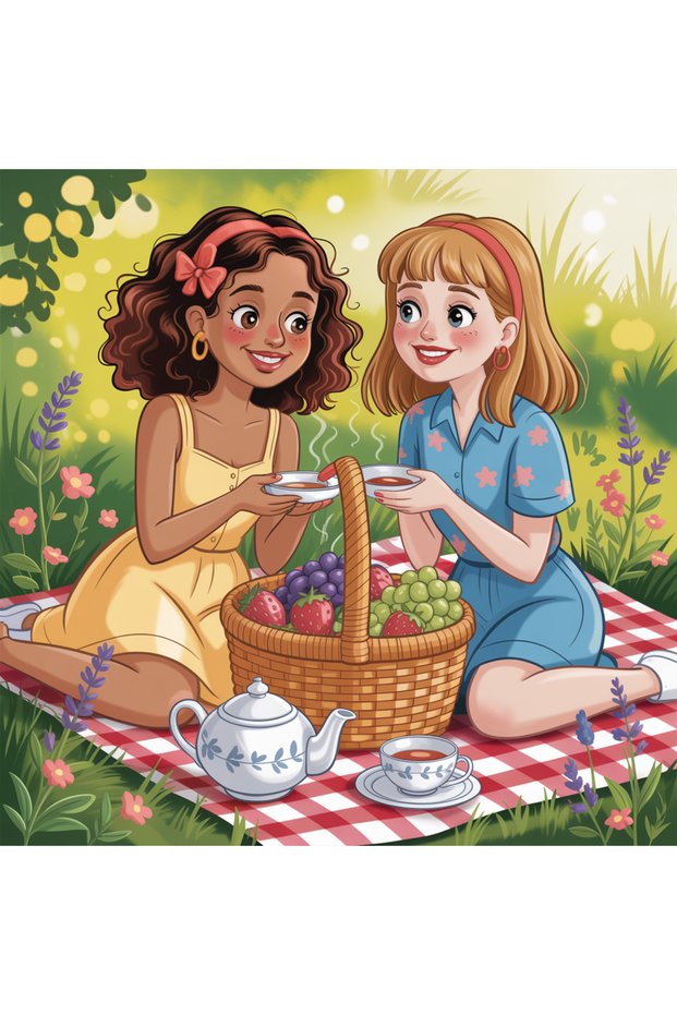Cozy Friens 40-Page Coloring Book-Thick Pages (21 X 21 cm) Suitable for Children and Adults